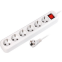Сетевой удлинитель SmartBuy SBE-16-6-05-ZS