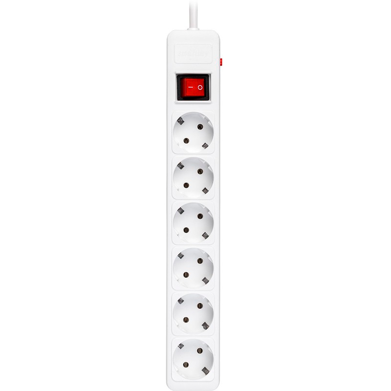 Сетевой фильтр SmartBuy SBSP-6-50-W - фото 2
