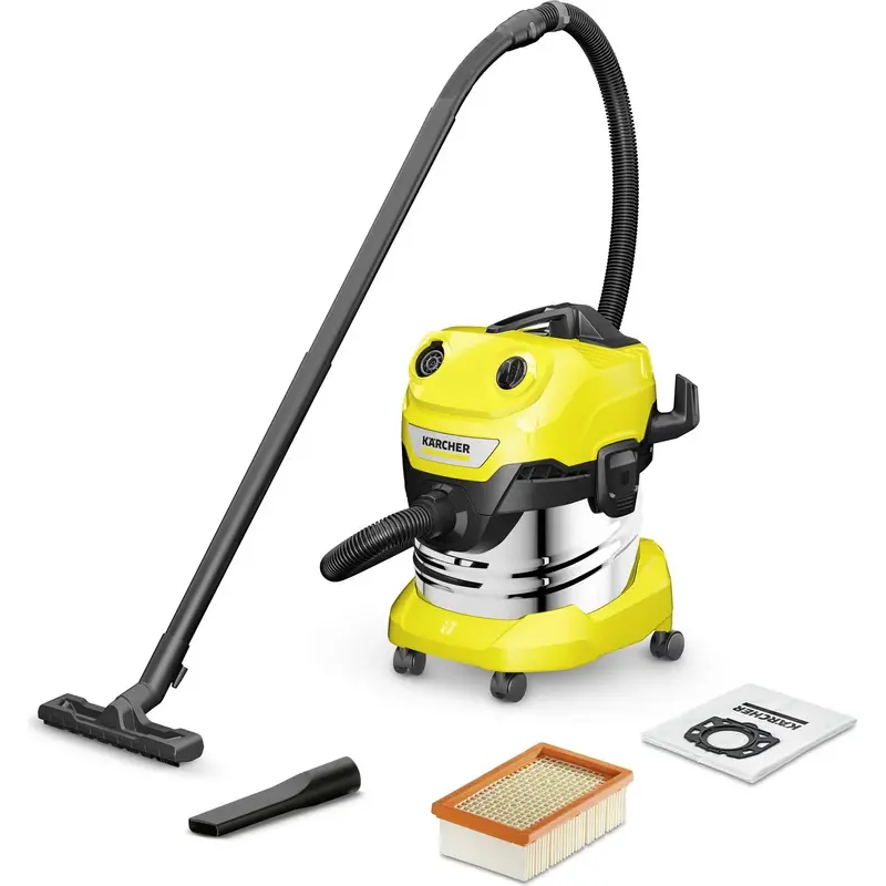 Профессиональный пылесос Karcher WD 4 S V-20/5/22 (1.628-260.0)