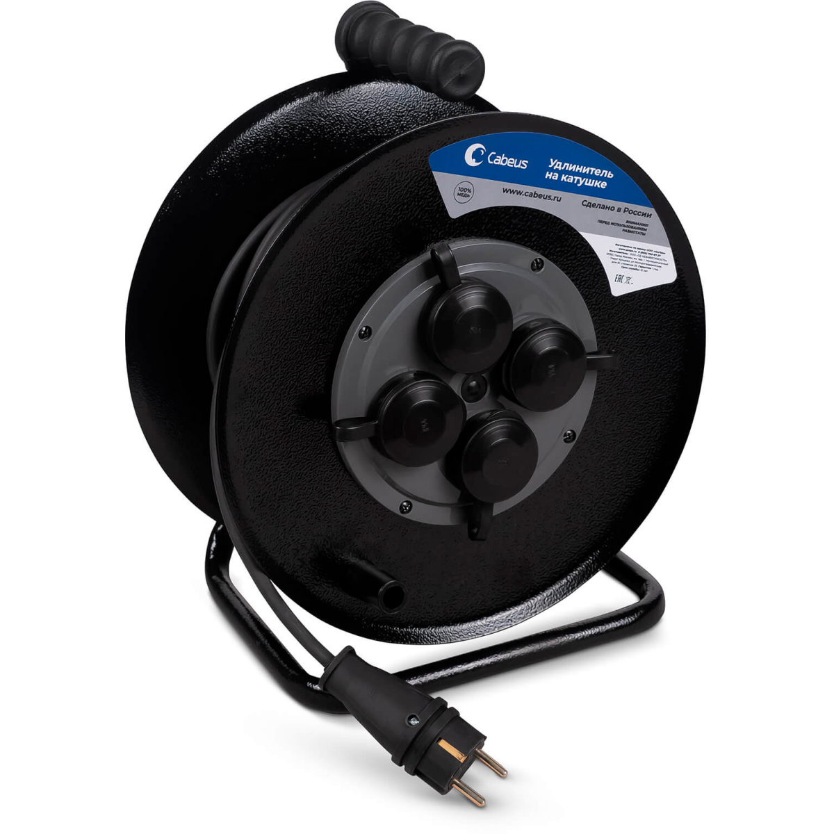 Сетевой удлинитель Cabeus EC-C-3.5-FR-G-50-IP44