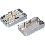 Проходной адаптер Cabeus CM-IDC-C5e-SH