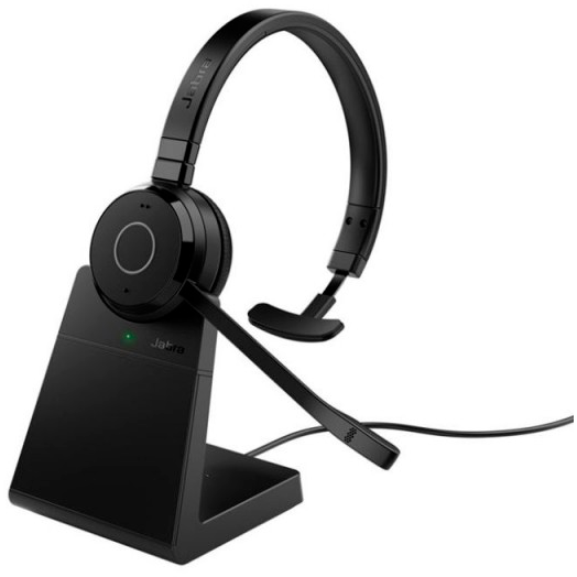Гарнитура Jabra Evolve 65 TE USB-A MS Mono Stand