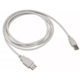 Кабель удлинительный USB A (M) - USB A (F), 3м, Delux USBC1002-3M