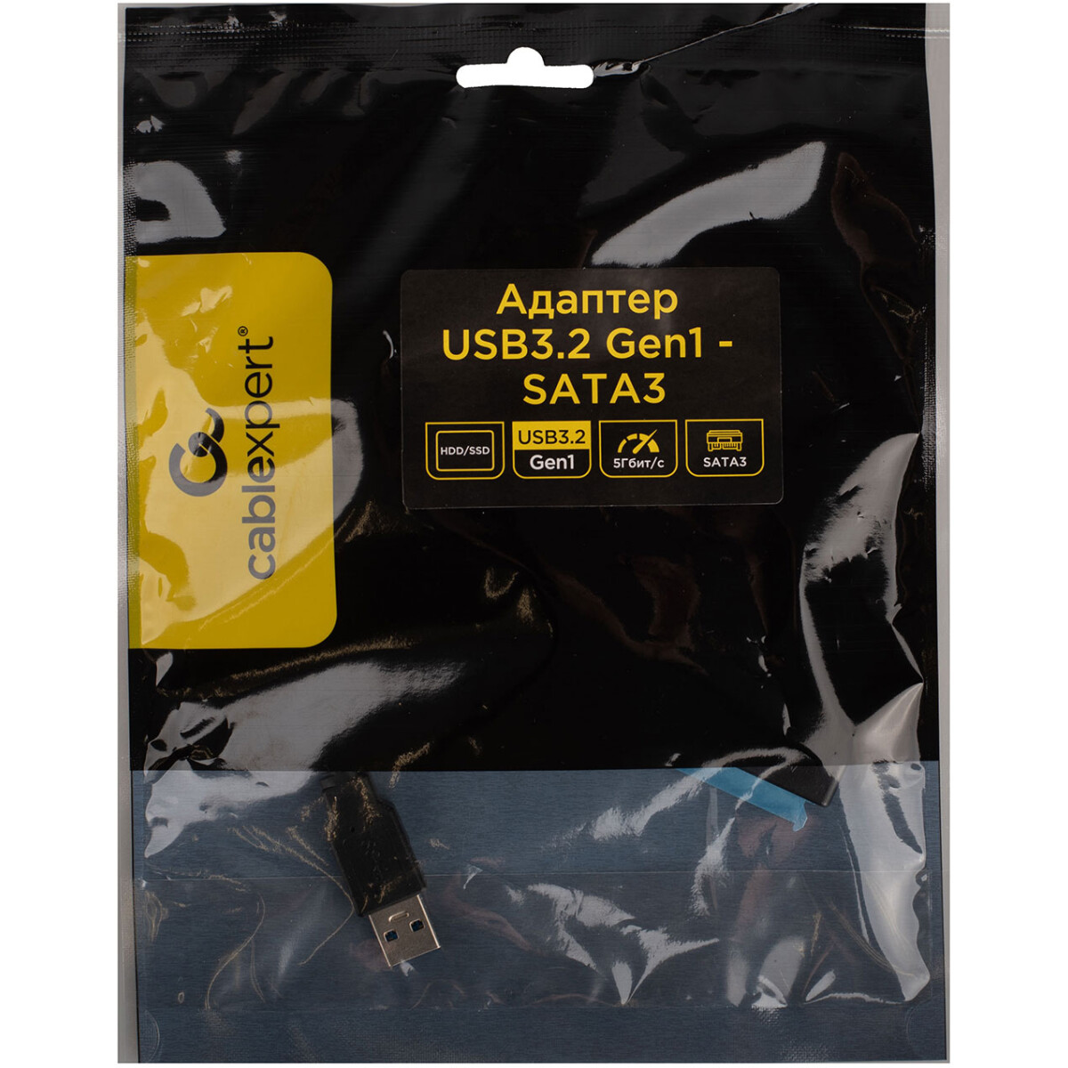 Кабель USB - SATA, 0.4м, Cablexpert A-USB3-SATA3-3.5 - фото 4