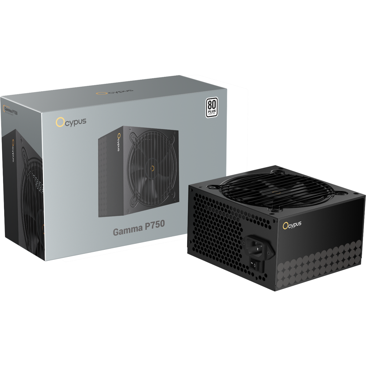 Блок питания 750W Ocypus Gamma P750 - Gamma-P750-W1HDBK024X-EU - фото 3