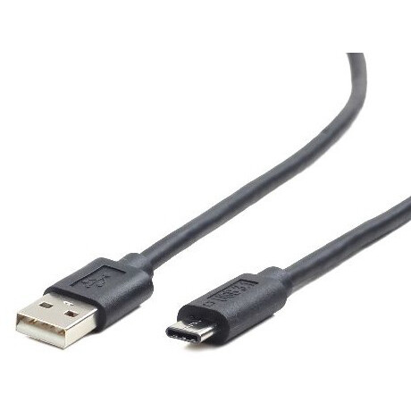 Кабель USB - USB Type-C, 1м, Cablexpert CCP-USB2-AMCM-1M-RU-B