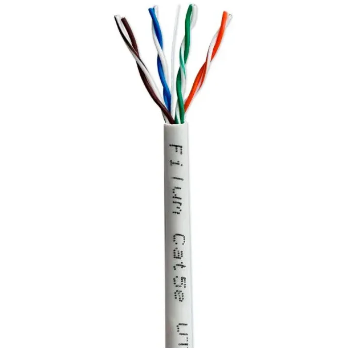 Бухта Filum FL-LITE-5E-UUTP4-24AWG-PVC-305-GY, 305м