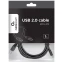 Кабель USB - USB Type-C, 1м, Cablexpert CCP-USB2-AMCM-1M-RU-B - фото 4
