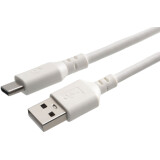Кабель USB - USB Type-C, 1м, Cablexpert CCP-USB2-AMCM-1M-RU-W