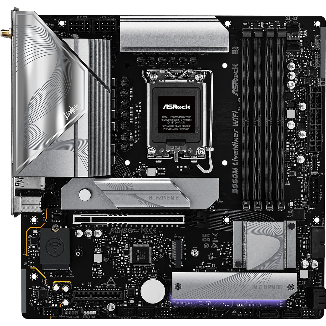 Материнская плата ASRock B860M LiveMixer WiFi