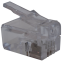 Коннектор RJ-11 Suprlan 10-0229, 100 шт.