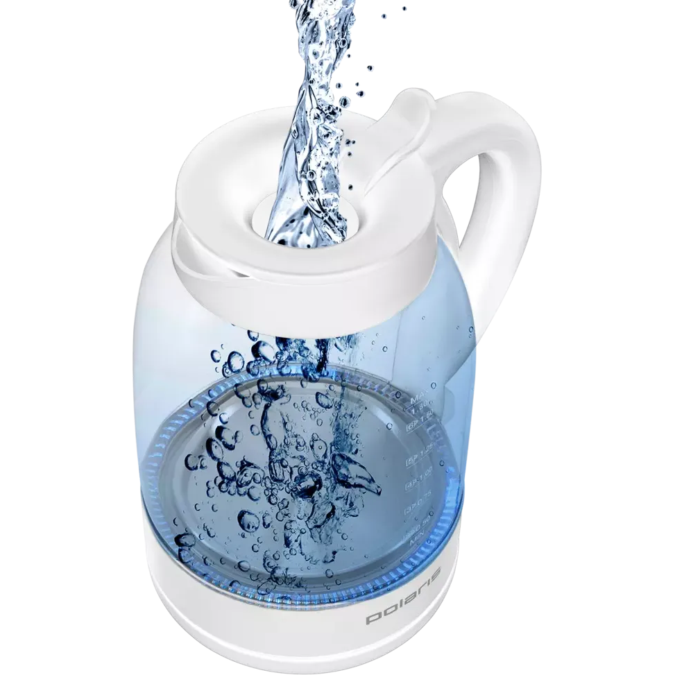 Чайник Polaris PWK 1797CGL White - фото 4