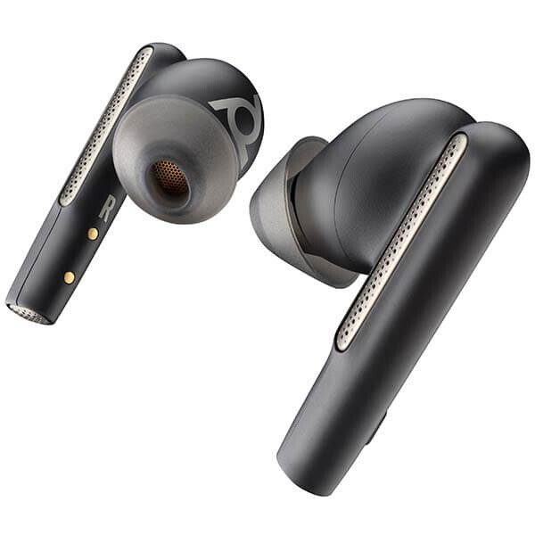 Гарнитура Plantronics (Poly) Voyager Free 60 UC Carbon Black Earbuds + BT700 USB-A Adapter - 7Y8H3AA - фото 3