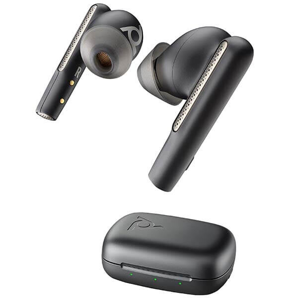 Гарнитура Plantronics (Poly) Voyager Free 60 UC Carbon Black Earbuds + BT700 USB-A Adapter - 7Y8H3AA - фото 5