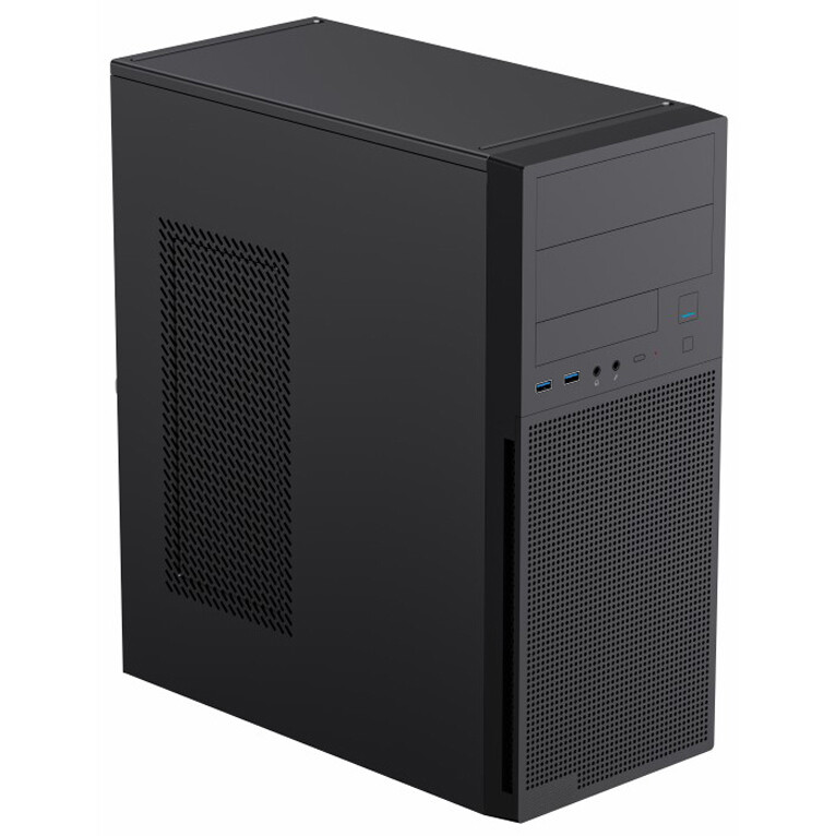 Корпус Powerman DA816 500W Black - 6193556 - фото 5