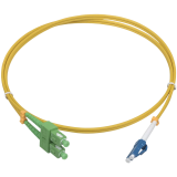 Патч-корд Cabeus FOP(d)-9-LC/APC-SC/UPC-10m, 10м