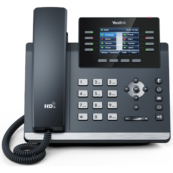 VoIP-телефон Yealink SIP-T44W Black