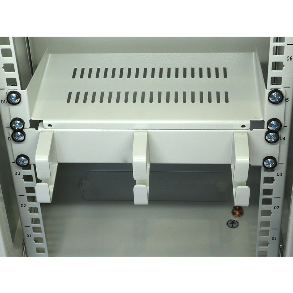 Кабельный органайзер TWT TWT-CBW10-ORG-1U-GY - фото 2