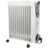 Масляный радиатор Ресанта ОМ-12А 2500W White (67/3/21)