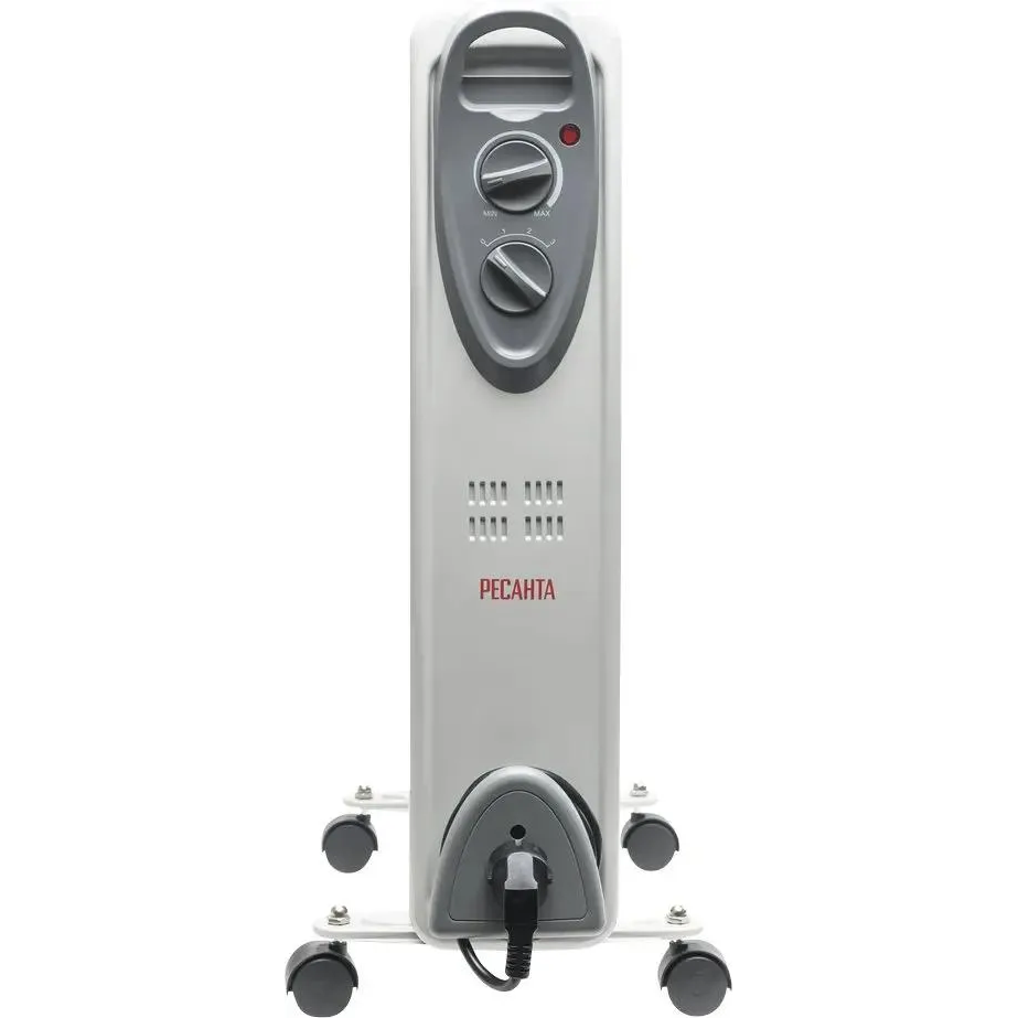 Масляный радиатор Ресанта ОМ-12А 2500W White - 67/3/21 - фото 5