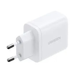 Сетевое зарядное устройство UGREEN 20W Dual White (X227) - 45310 - фото 2
