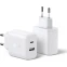Сетевое зарядное устройство UGREEN 20W Dual White (X227) - 45310 - фото 3