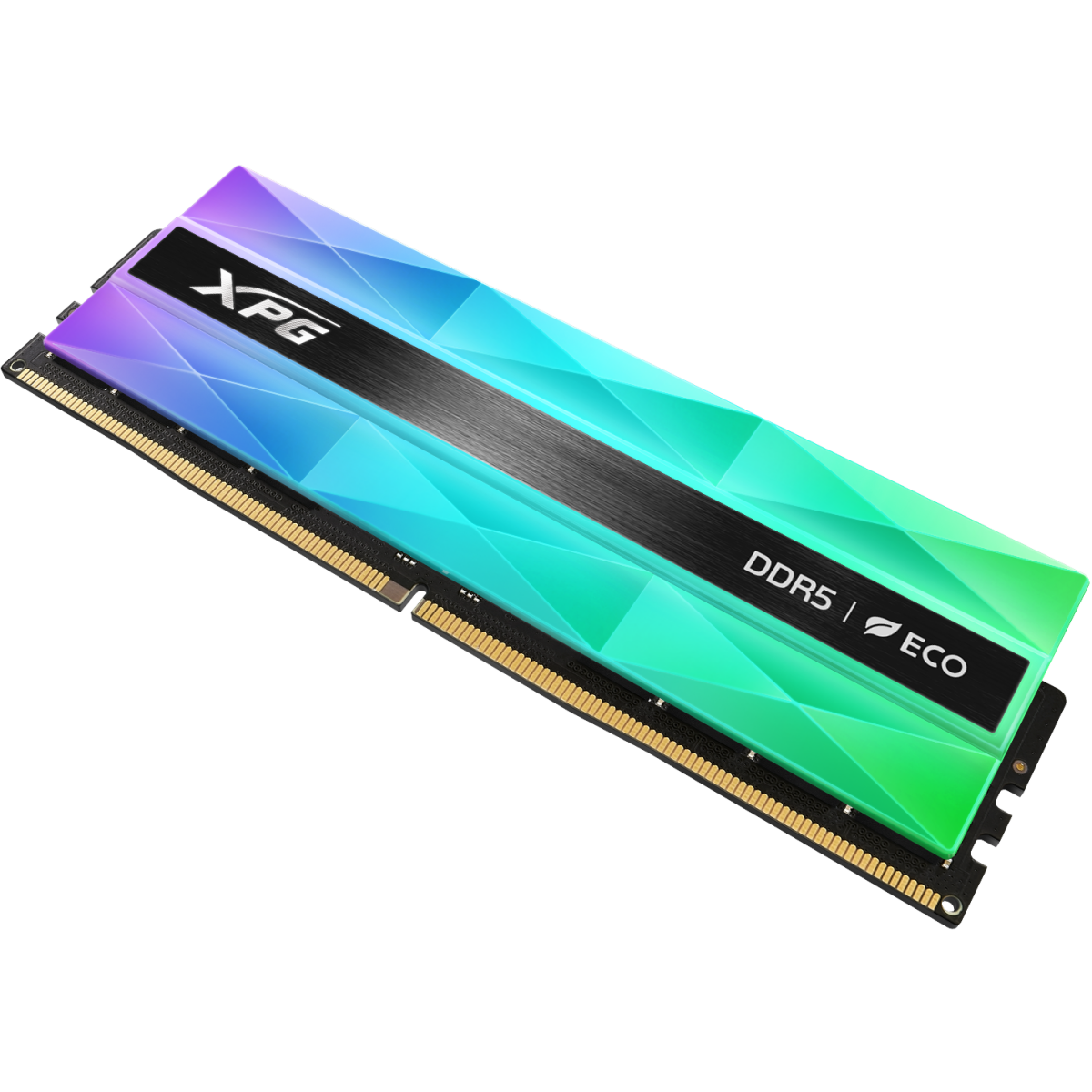 Оперативная память 32Gb DDR5 8000MHz ADATA XPG Lancer Neon RGB (AX5U8000C3816G-DCLANRSG) (2x16Gb KIT) - фото 3