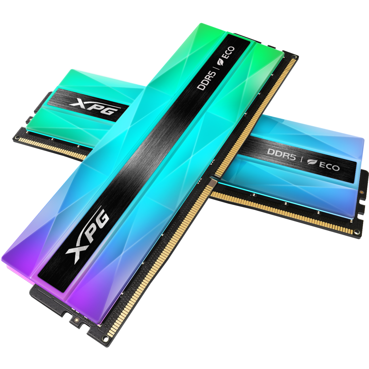 Оперативная память 32Gb DDR5 8000MHz ADATA XPG Lancer Neon RGB (AX5U8000C3816G-DCLANRSG) (2x16Gb KIT) - фото 4