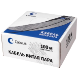 Бухта Cabeus UTP-4P-Cat.6-SOLID-GY-100, 100м