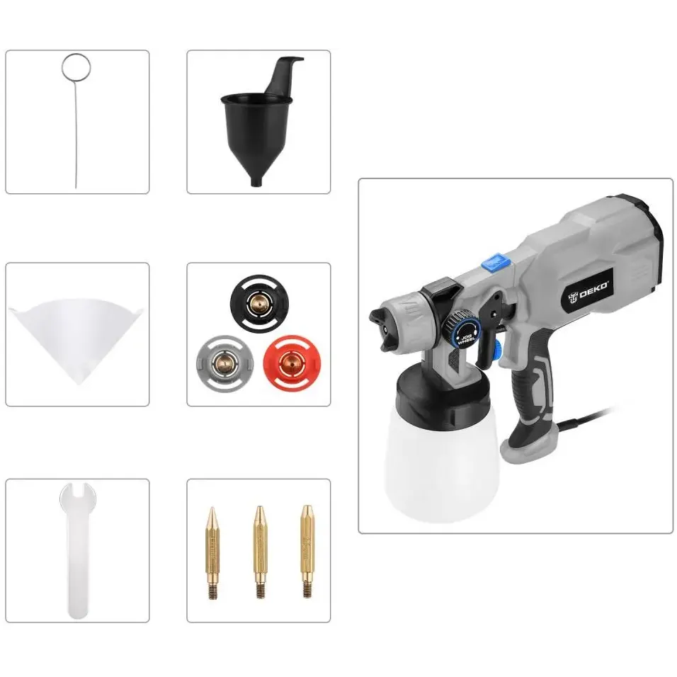 Краскопульт DEKO SG620DK PRO - 083-1132 - фото 4