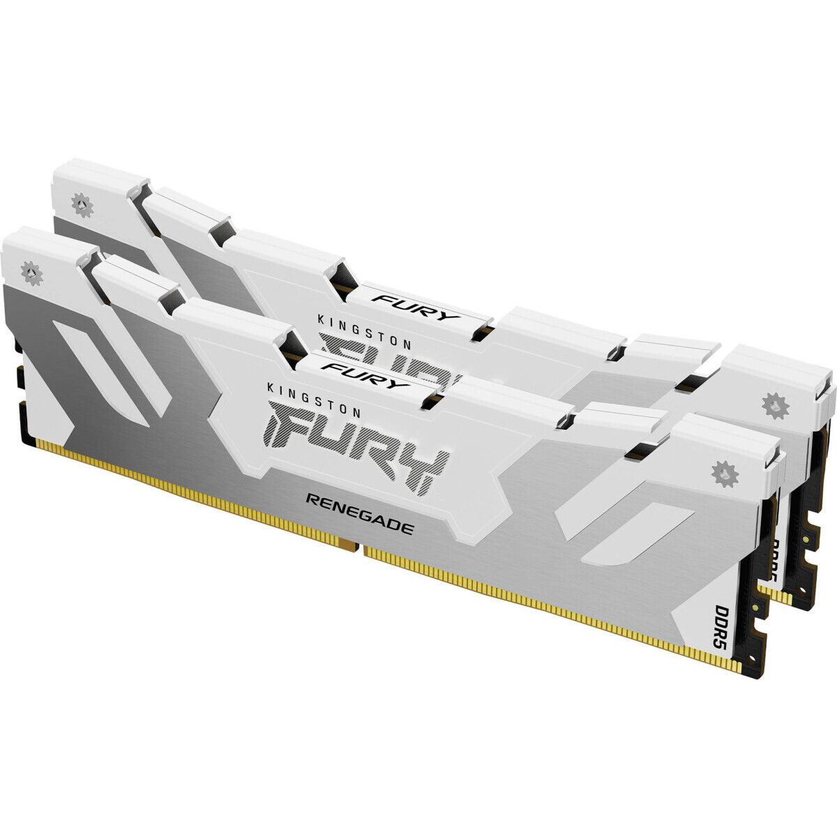 Оперативная память 32Gb DDR5 7600MHz Kingston Fury Renegade White (KF576C38RWK2-32) (2x16Gb KIT) - фото 2