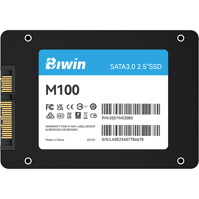 Накопитель SSD 256Gb Biwin M100 (BM100NN256G-RGX) - фото 5