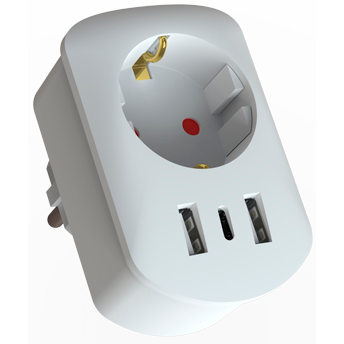 Сетевой фильтр Ritmix RM-012C White