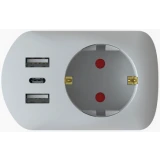 Сетевой фильтр Ritmix RM-012C White