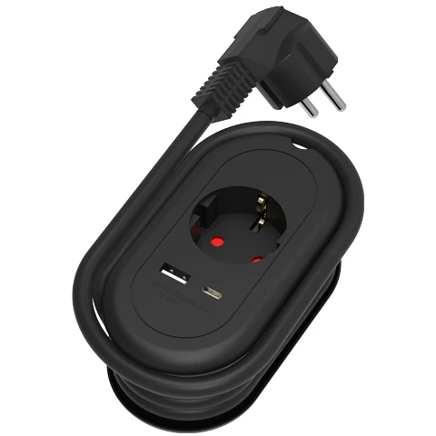 Сетевой фильтр Ritmix RM-211C Black