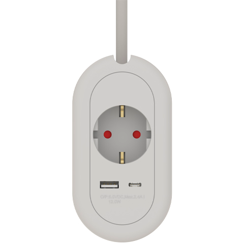 Сетевой фильтр Ritmix RM-211C White - фото 2