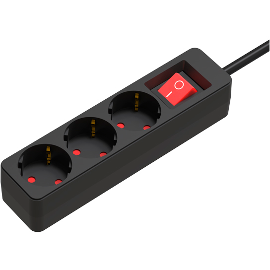 Сетевой фильтр Ritmix RM-330K Black