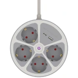 Сетевой фильтр Ritmix RM-341C White