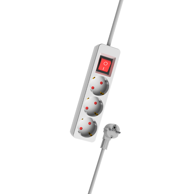 Сетевой фильтр Ritmix RM-530K White - фото 2