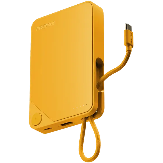 Внешний аккумулятор Momax 1-Power X Power Bank 10000mAh Yellow - IP152Y