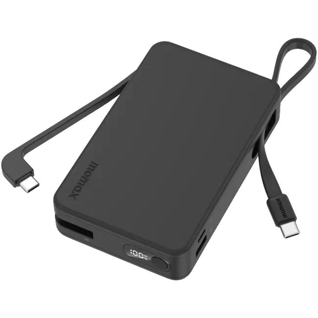 Внешний аккумулятор Momax 1-Power Vital+ Power Bank 20000mAh Black - IP139D