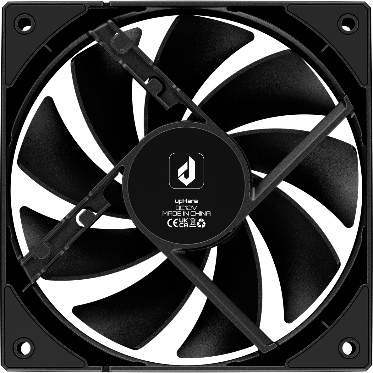 Вентилятор для корпуса upHere U3K1 Black - фото 5