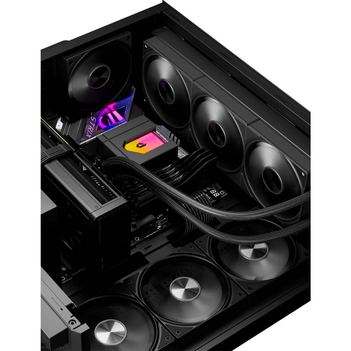 Вентилятор для корпуса upHere U3K1 Black - фото 6