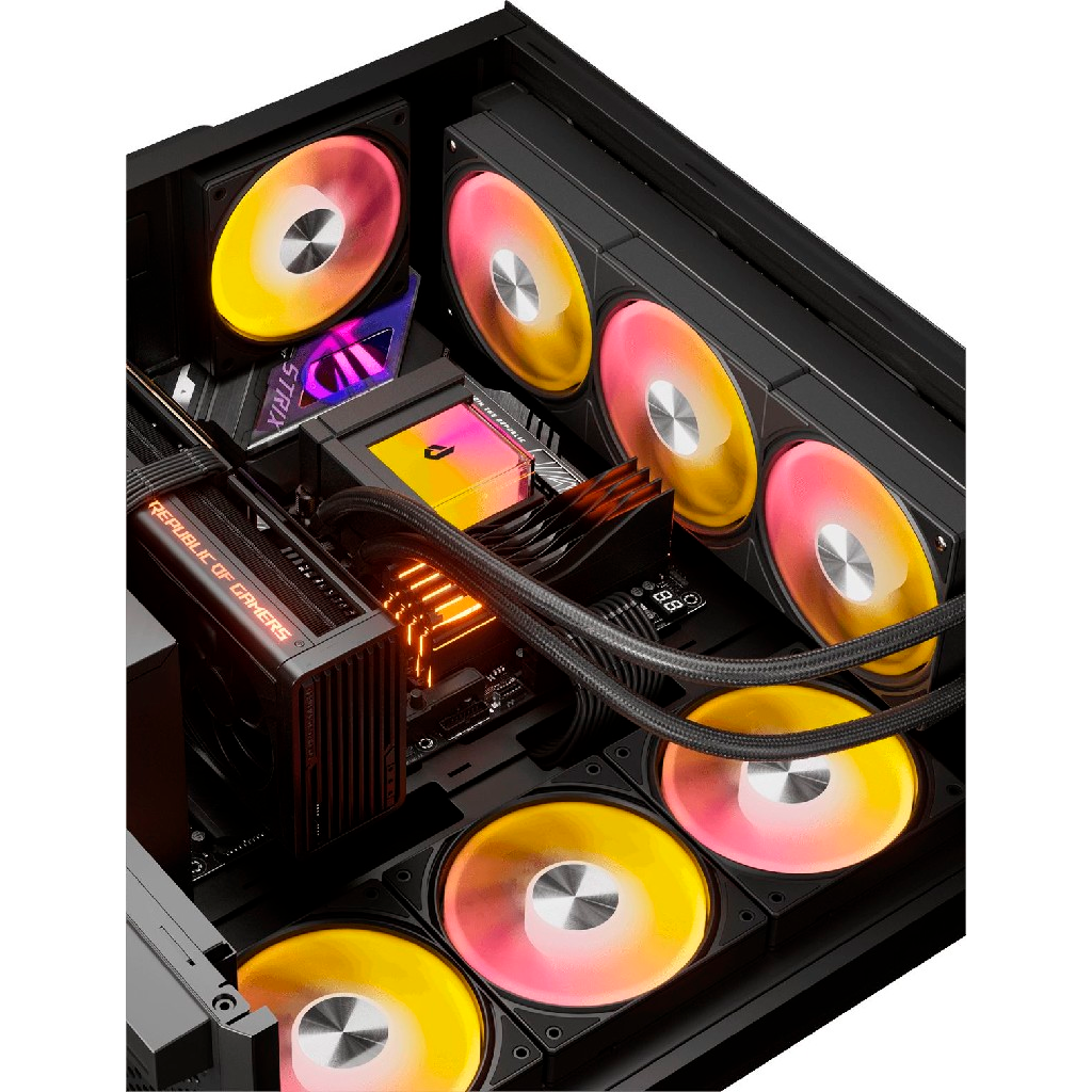 Вентилятор для корпуса upHere U3KC1 ARGB Black - фото 6