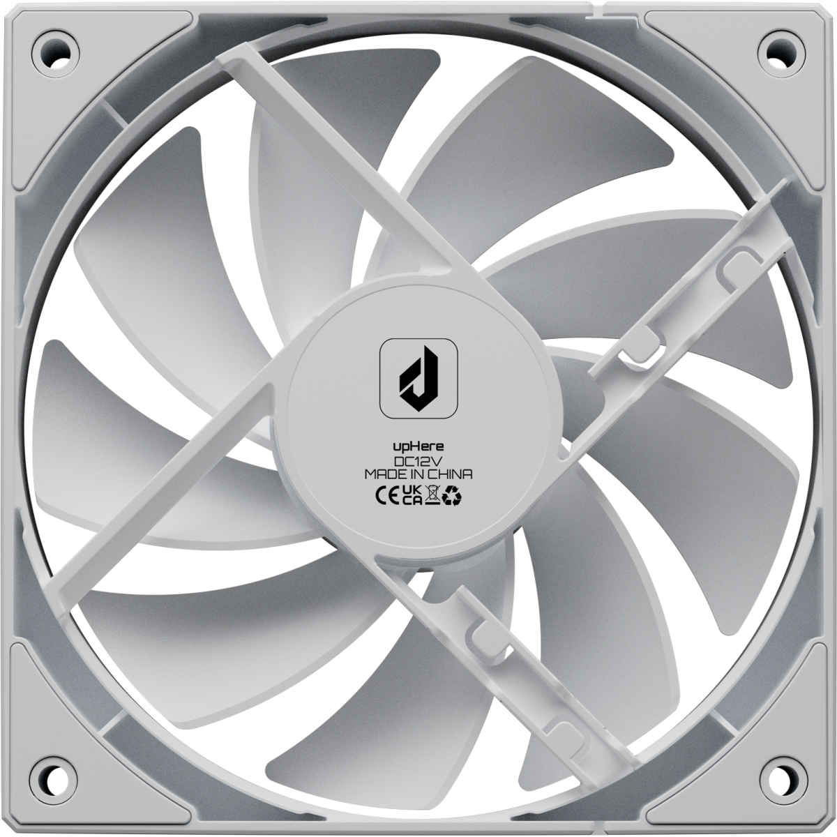 Вентилятор для корпуса upHere U3T1 White - фото 5