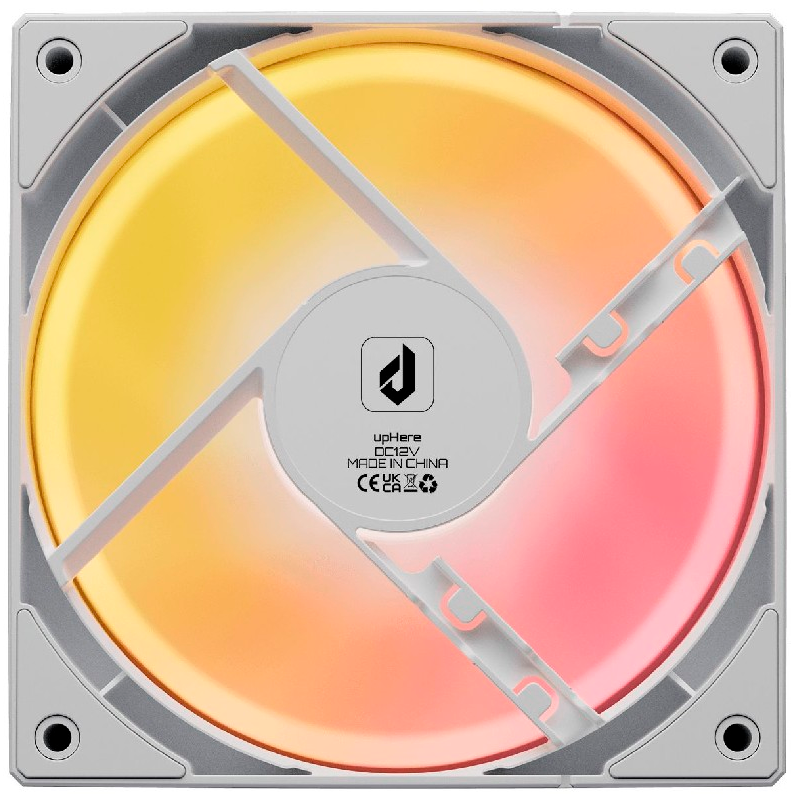 Вентилятор для корпуса upHere U3TC1 ARGB White - фото 5