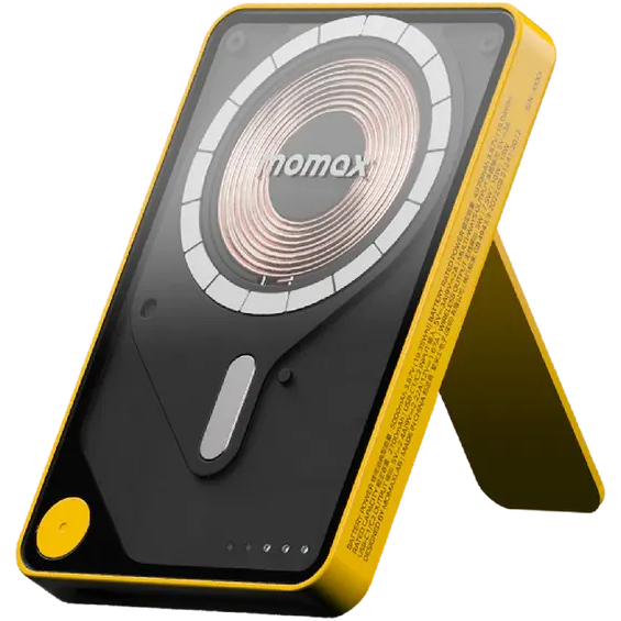 Внешний аккумулятор Momax 1-Power X Pro Magnetic Wireless Power Bank 5000mAh Yellow - IP131HKW