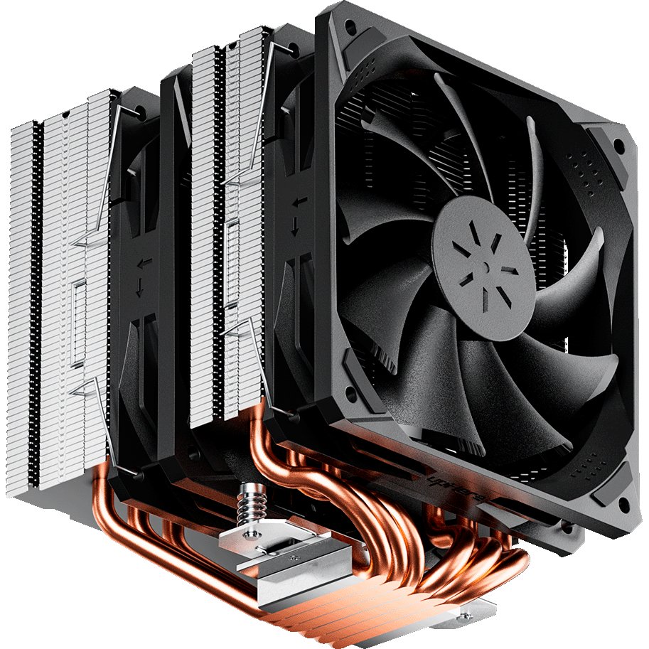 Кулер upHere D6SEK Black