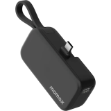 Внешний аккумулятор Momax 1-Power Mini 3-in-1 Power Bank 5000mAh Black (IP130D)