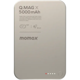 Внешний аккумулятор Momax Q.Mag X Magnetic Wireless Power Bank 5000mAh Gen 2 Titanium (IP116AE)
